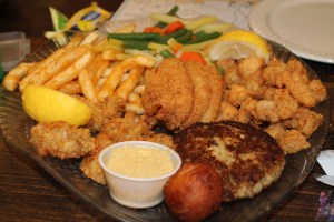 Alligator&SeafoodPlatter