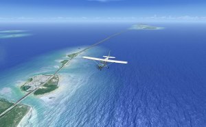 FlyingInToKeyWest